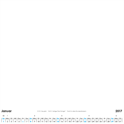 Tischkalender 140x140 Variante 2 (weiß) Tischkalender 140x140 Variante 2 (weiß)